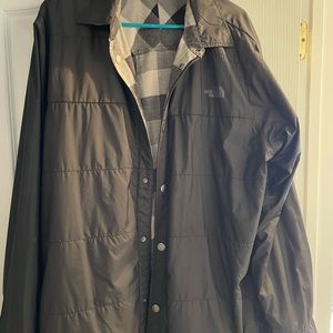 North Face reversible jacket XL